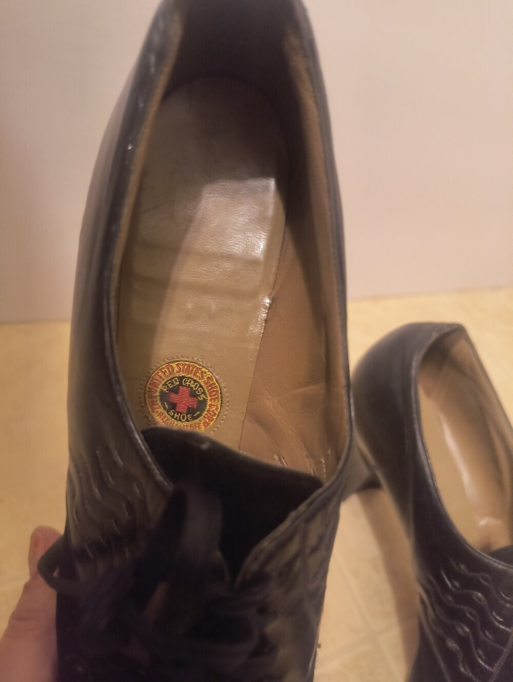 Rare True Vintage Pre-WWII Red Cross Shoe Oxford Pumps - Picture 6 of 12